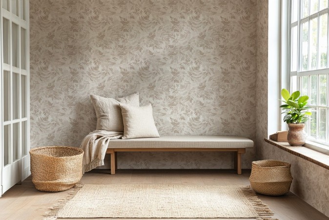 Coloring Ferns Beige - 1037201-01 - 05001-01 paint 